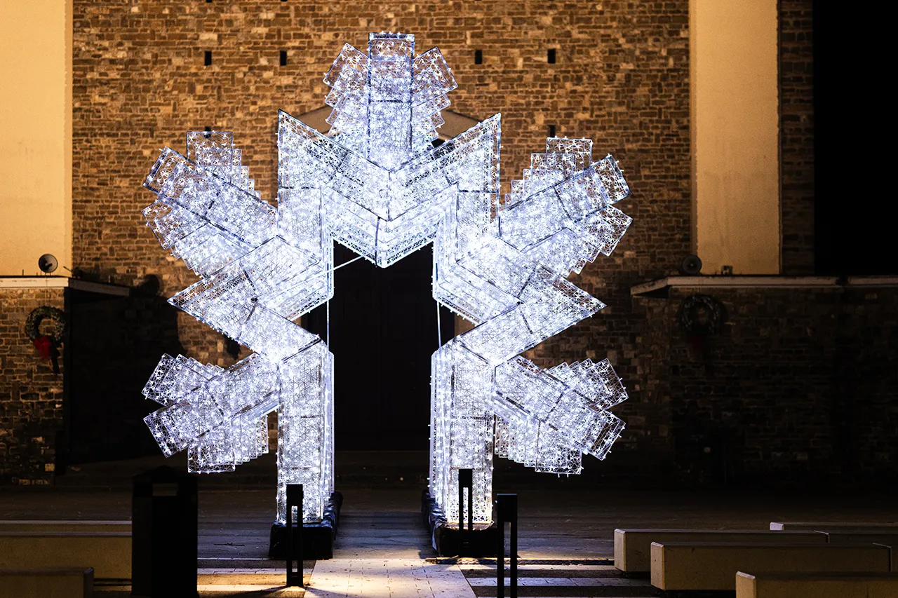 Luminarie Natalizie in Fibra di Vetro