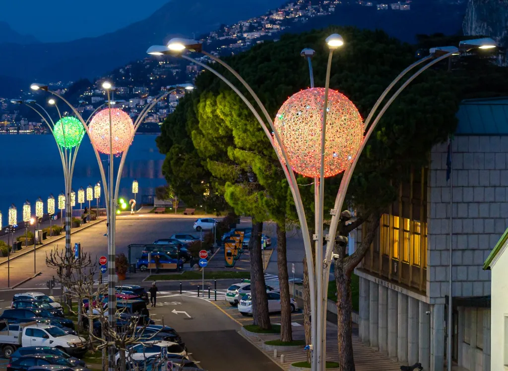 Luminarie natalizie Campione d'italia